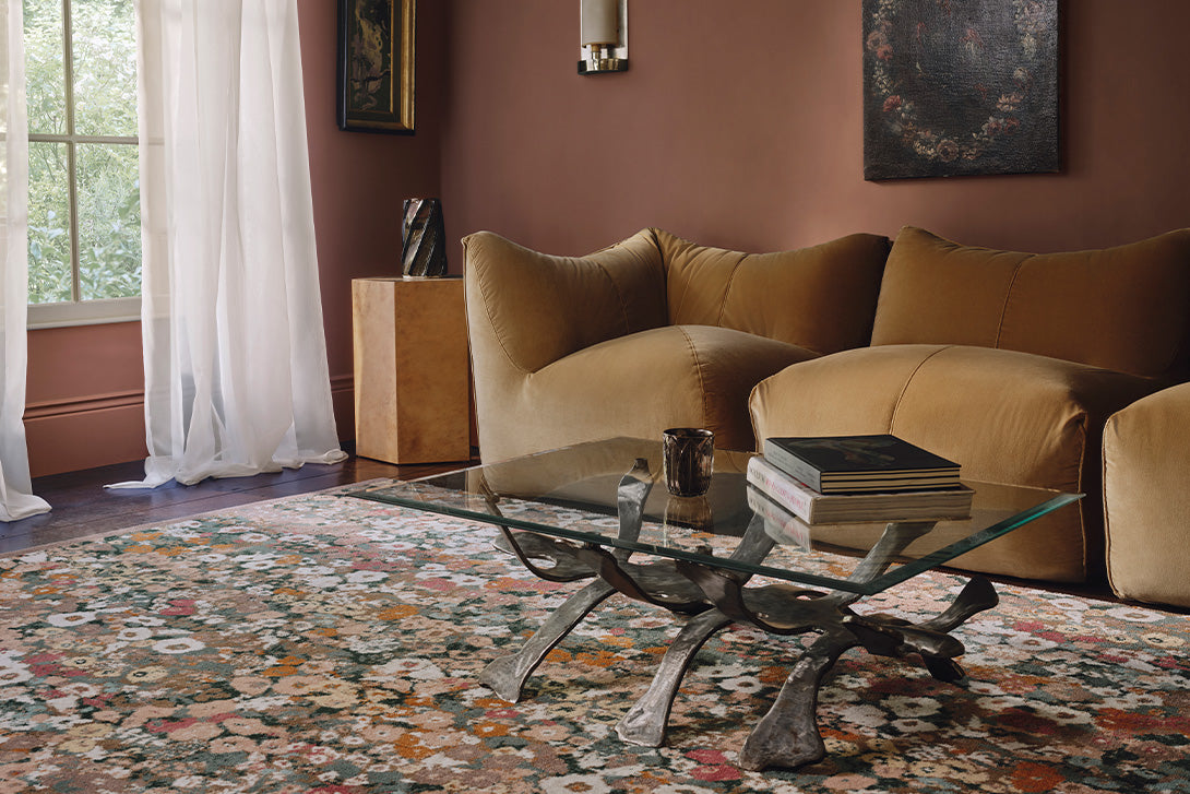 a couch in a room