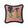 LOVE LETTER Medium Fringe Velvet Cushion - Tourmaline