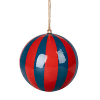ARTIST'S STRIPE Bauble - Salvia