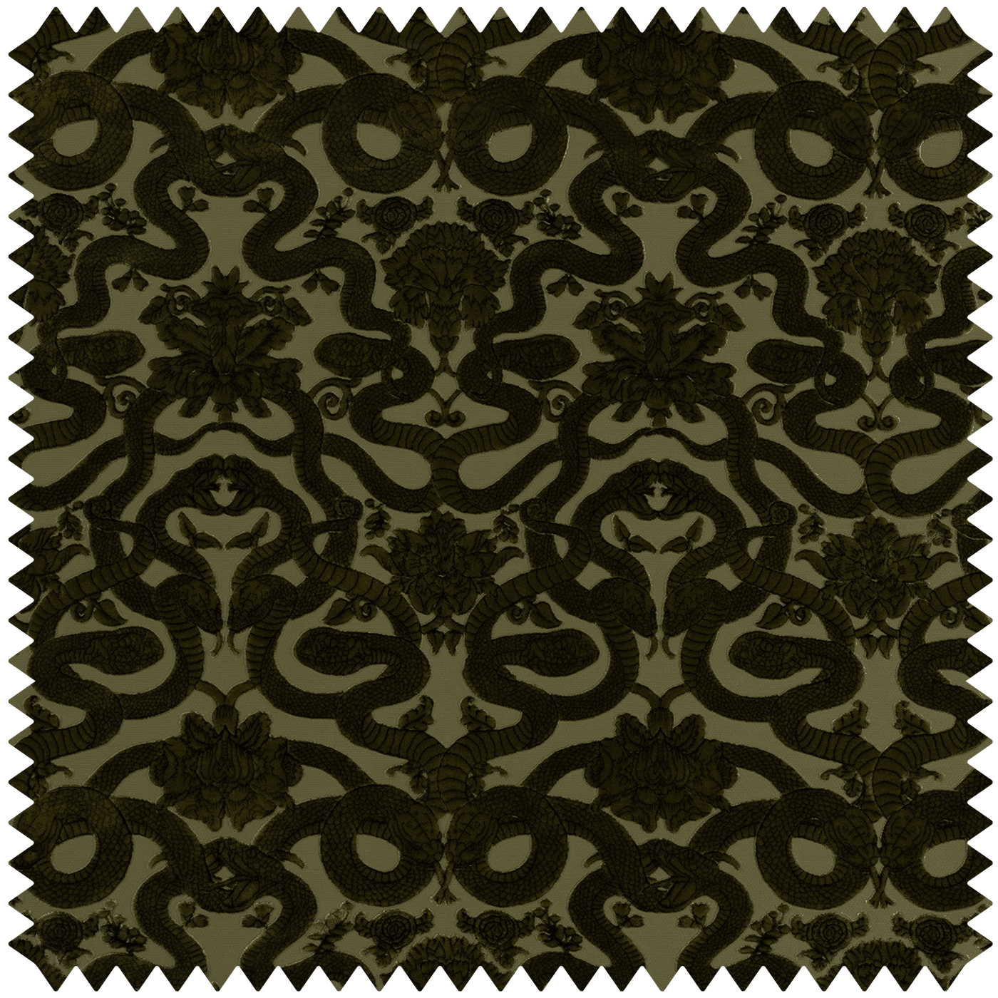 ANACONDA Velvet-Jacquard - Laurustine
