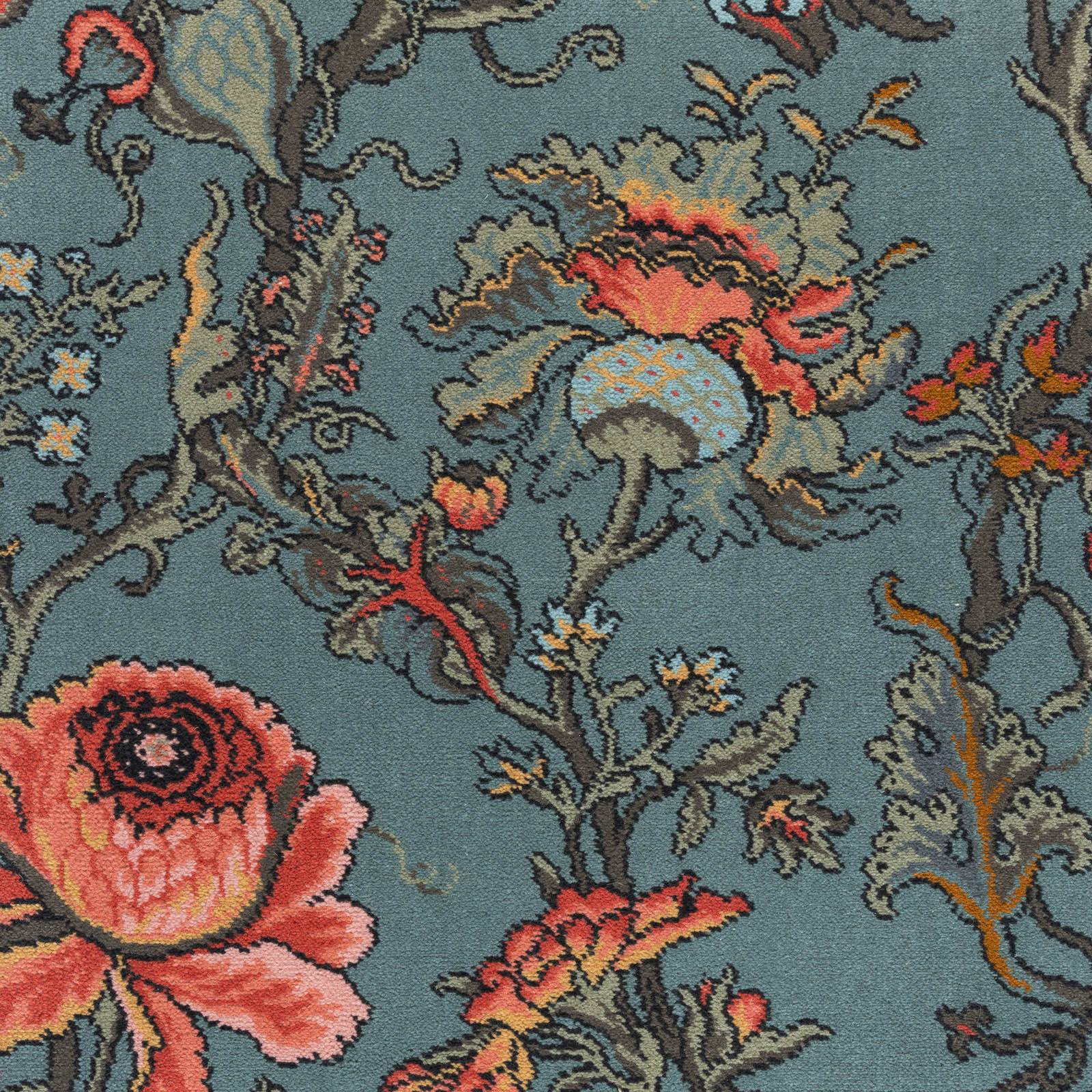 a close up of a carpet