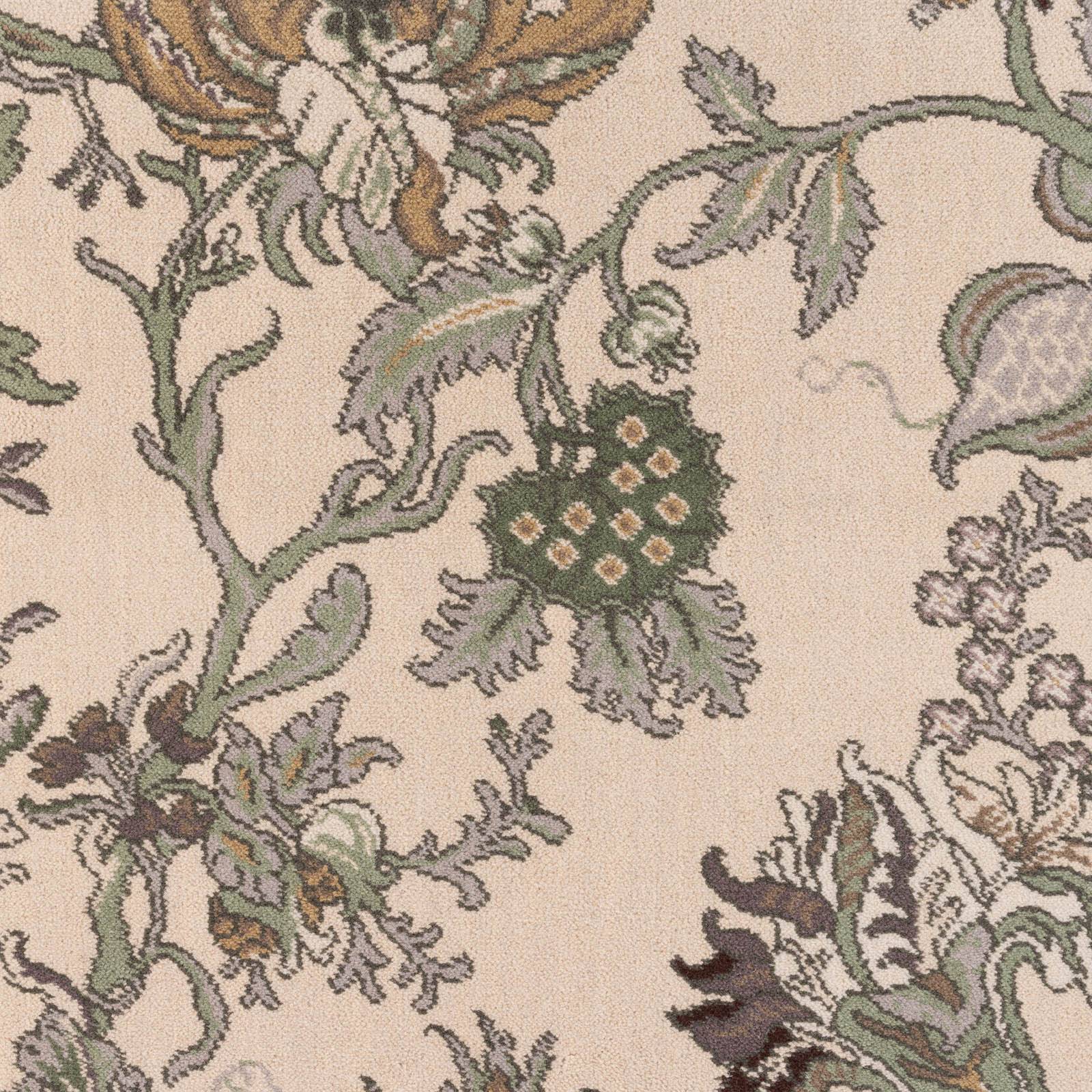 a close up of a carpet