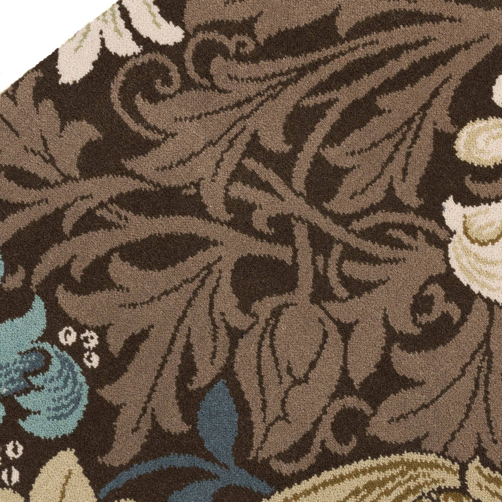 a close up of a carpet