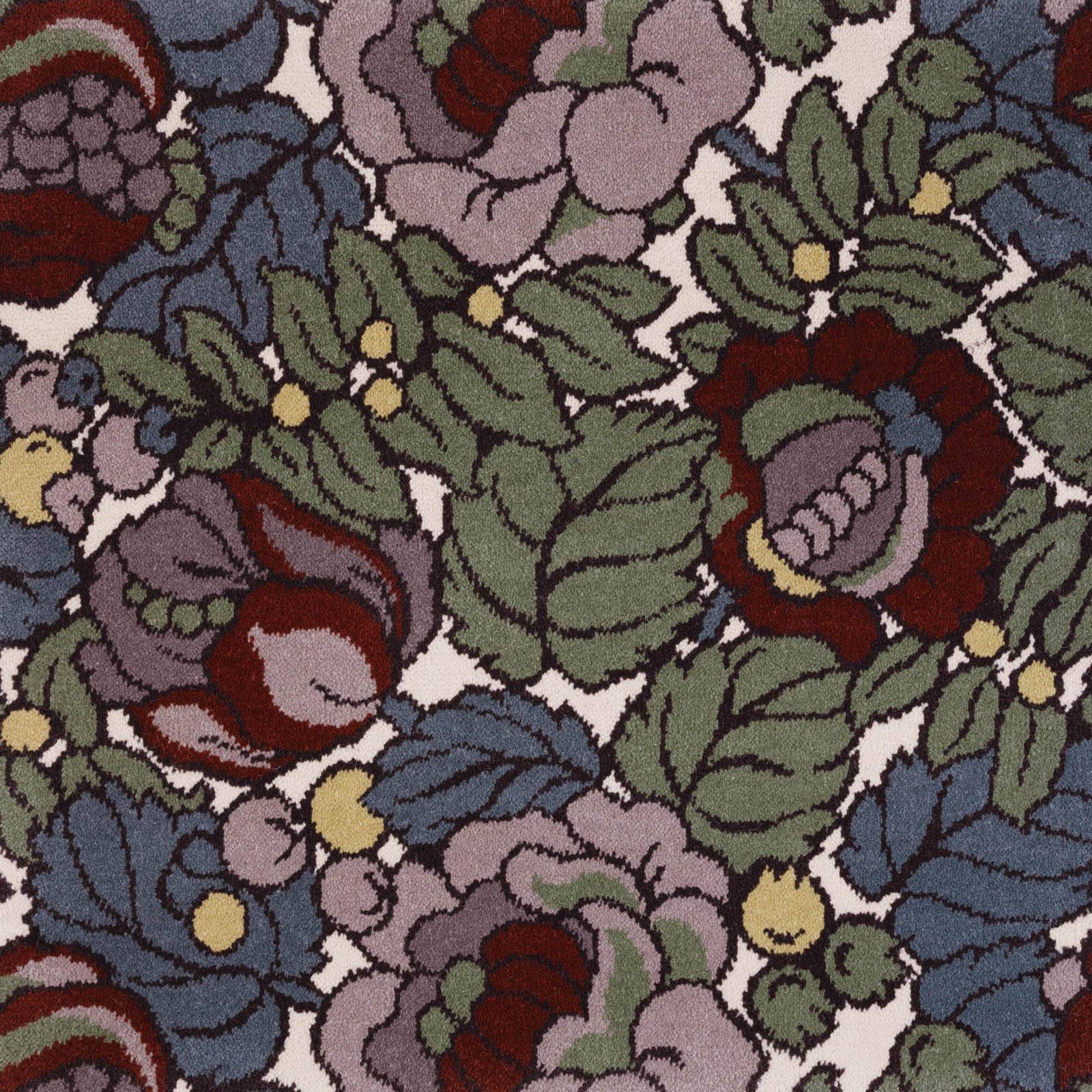 a close up of a carpet