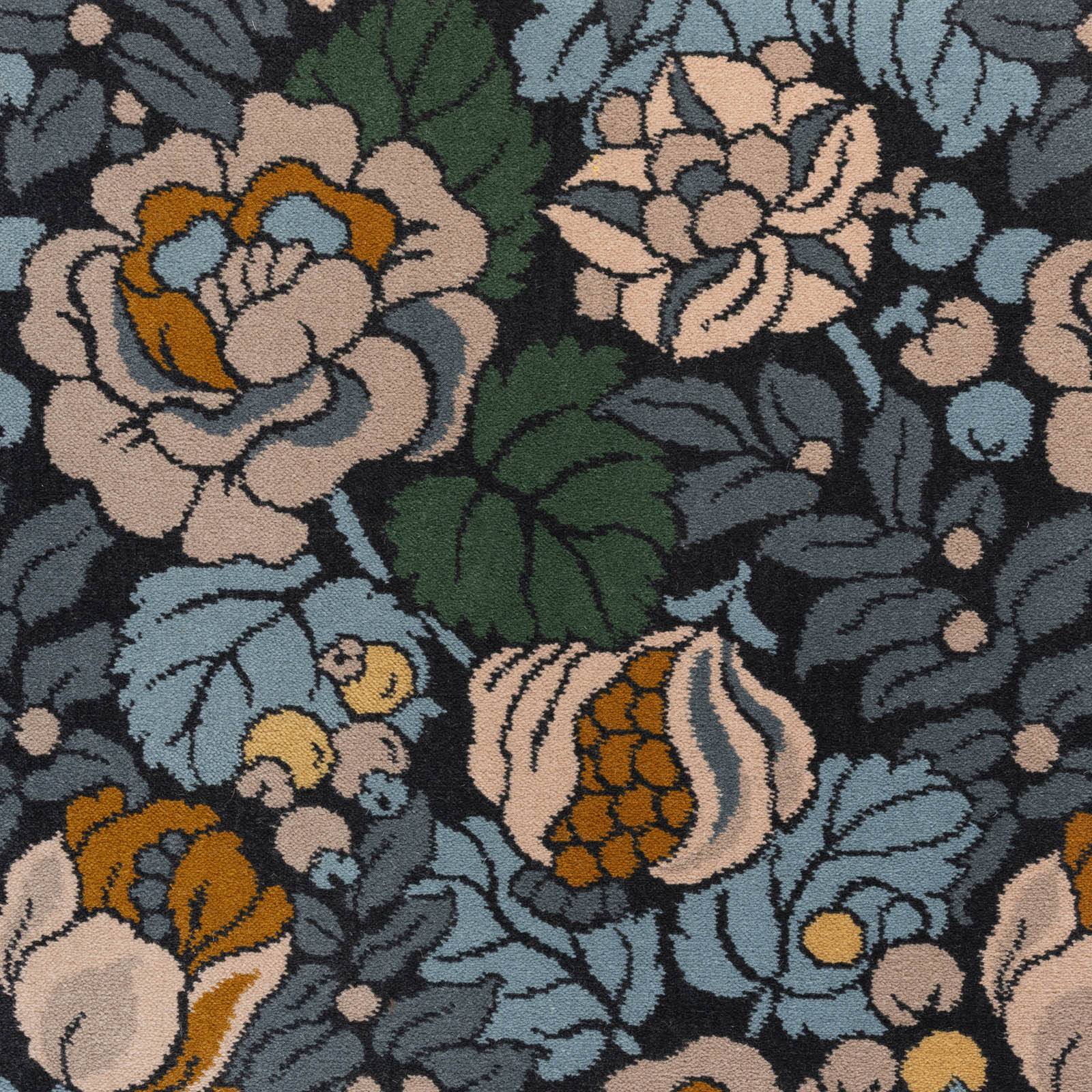 a close up of a carpet