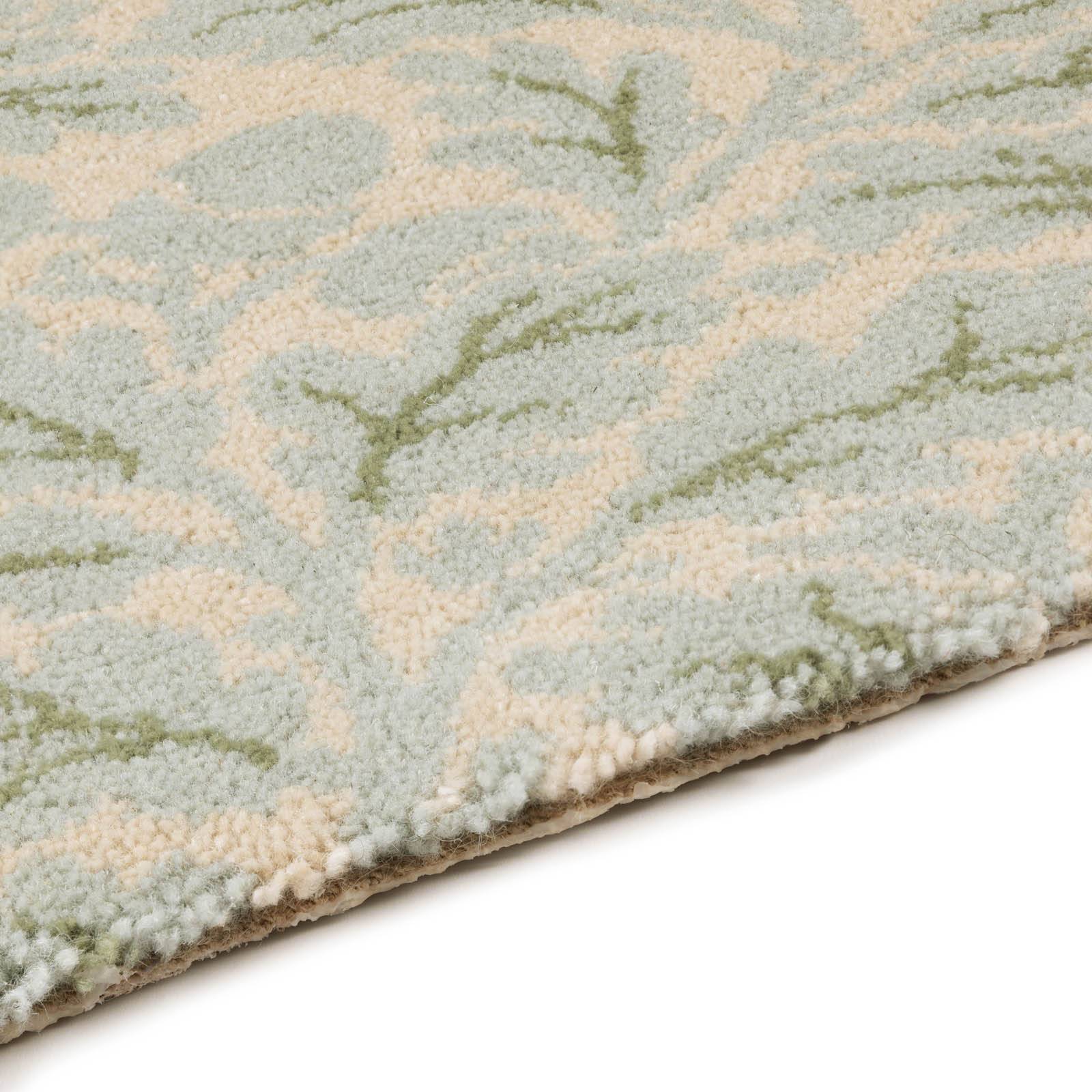 a close up of a rug