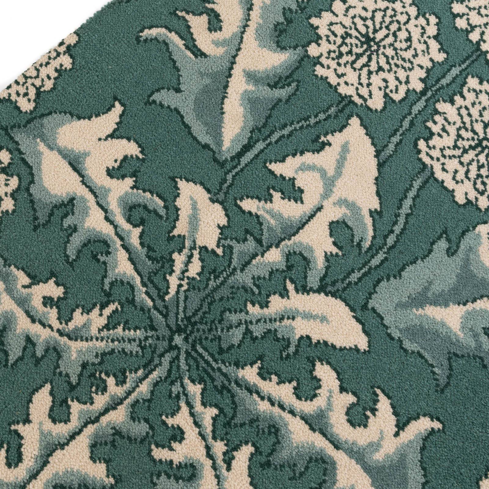 a close up of a carpet