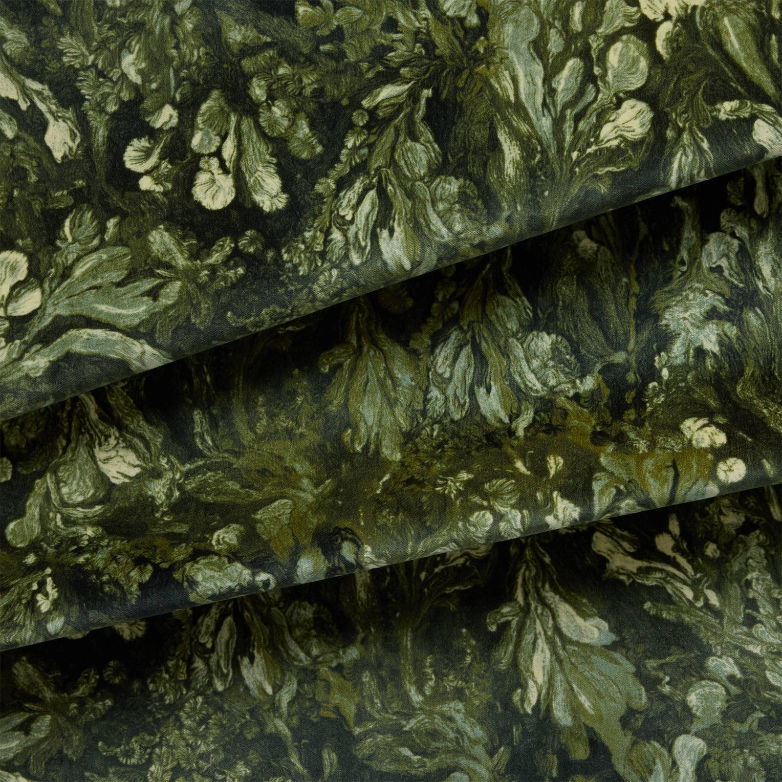 a green and white fabric