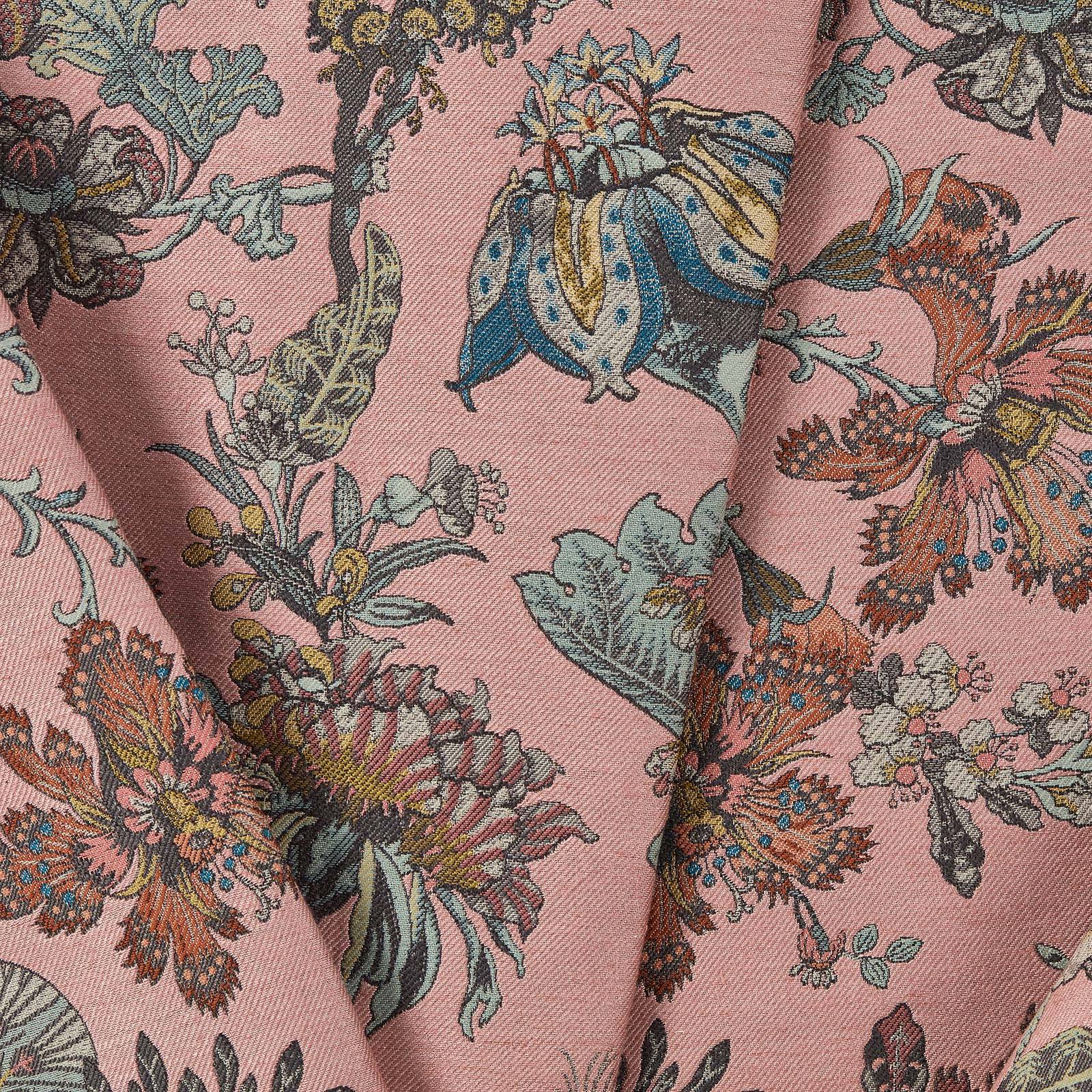 FLORA FANTASIA Jacquard Curtain - Pink