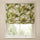 PALMERAL Cotton Linen Blind - Off White & Green