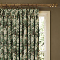 SILVA Jacquard Curtain - Cerulean