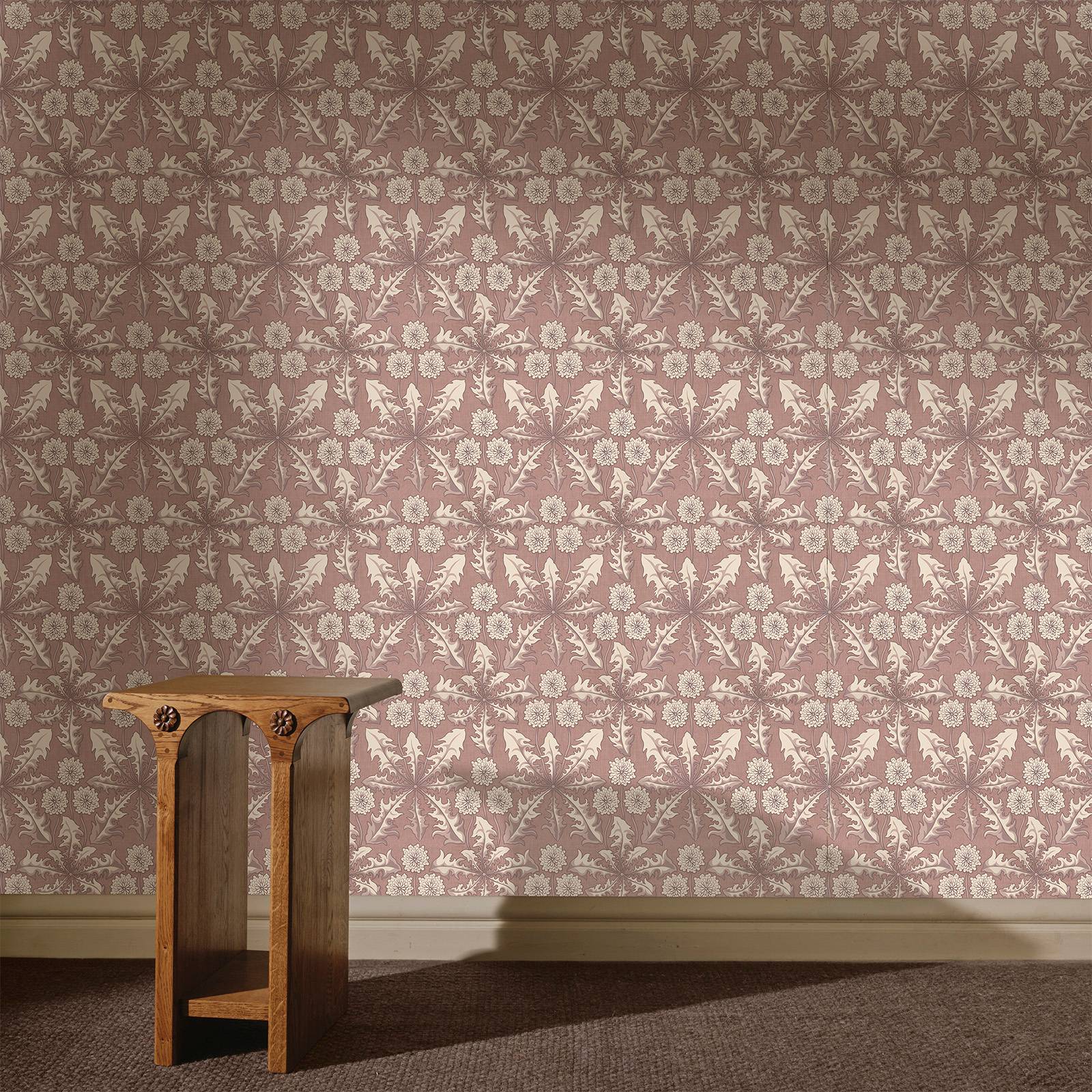 a table in a room