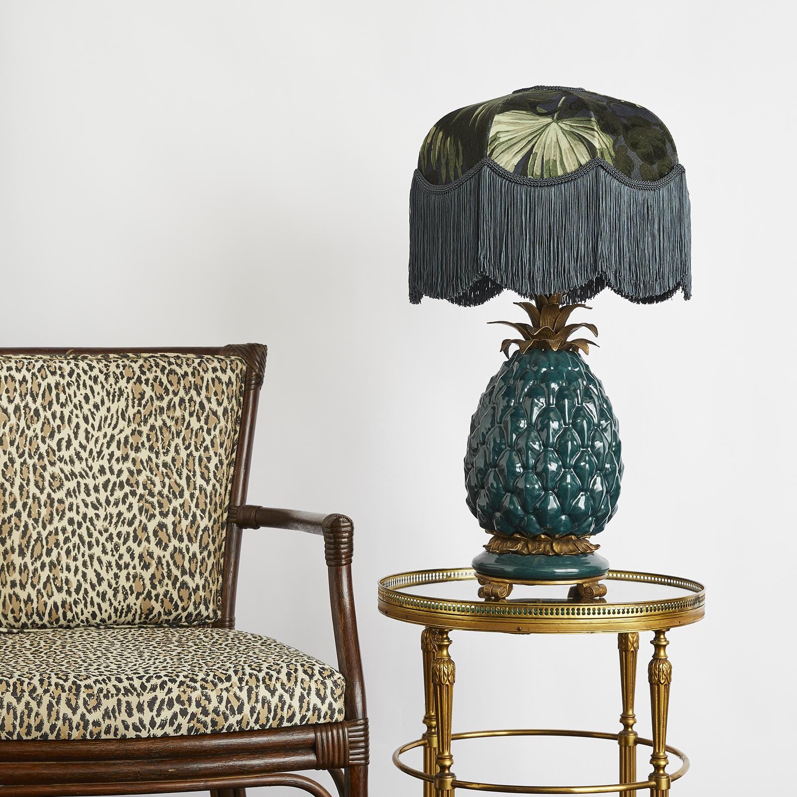 ANANAS Lampstand - Petrol
