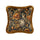 OPIA Medium Fringed Velvet Cushion - Midnight