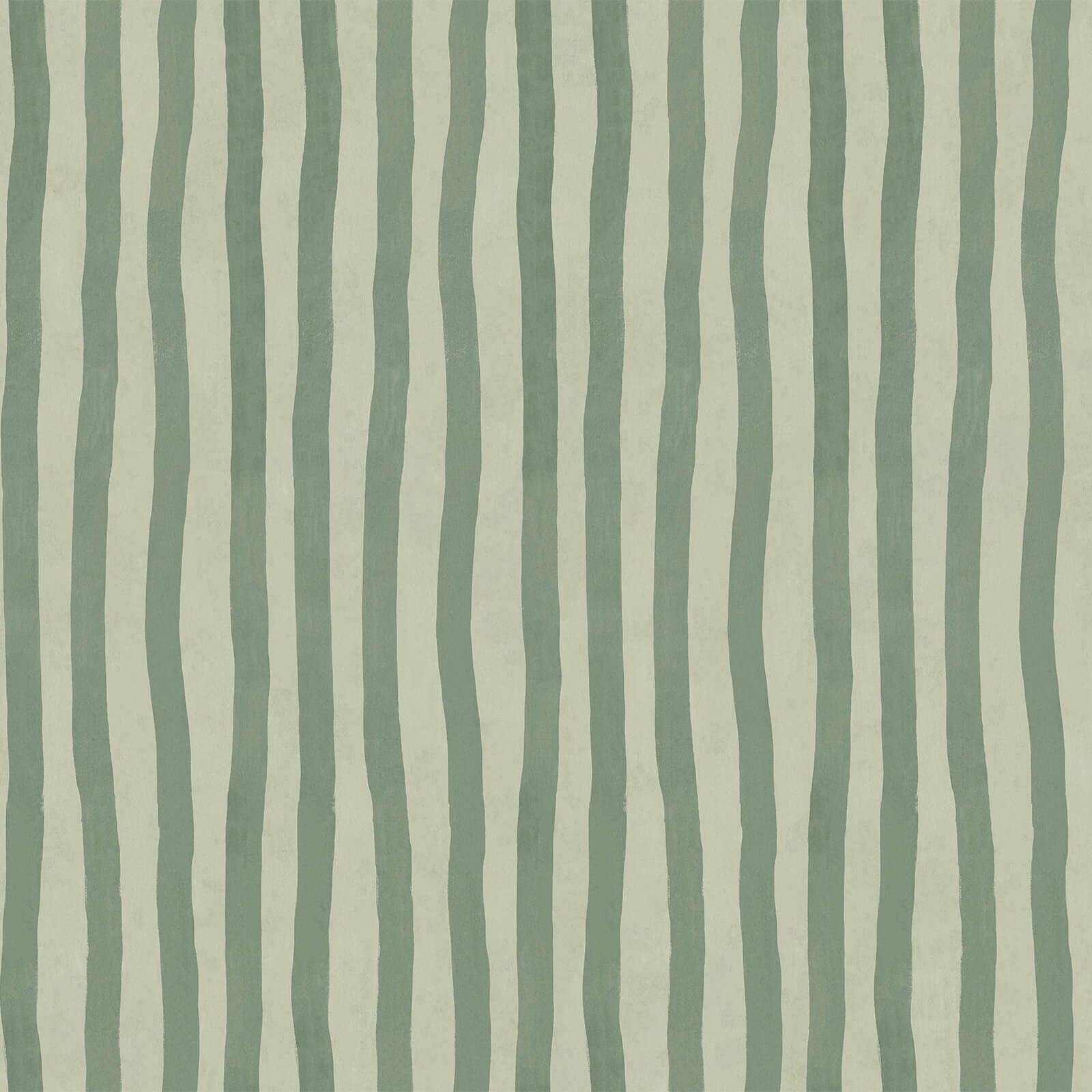 ARTIST'S STRIPE Wallpaper - Opal