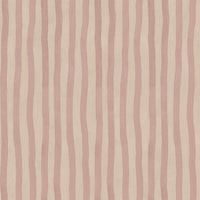 ARTIST'S STRIPE Wallpaper - Sakura & Astrantia Sample