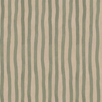 ARTIST'S STRIPE Wallpaper - Sap & Alabaster Sample
