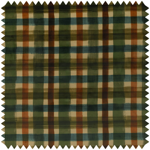 LONDON FIELDS CHECK Velvet - Laurustine Sample
