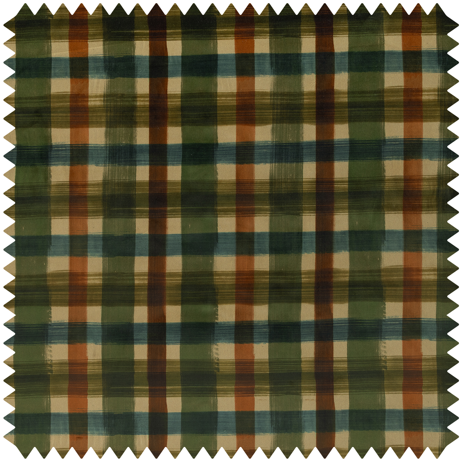 LONDON FIELDS CHECK Velvet - Laurustine