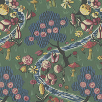 LONDON FIELDS Wallpaper - Nephrite