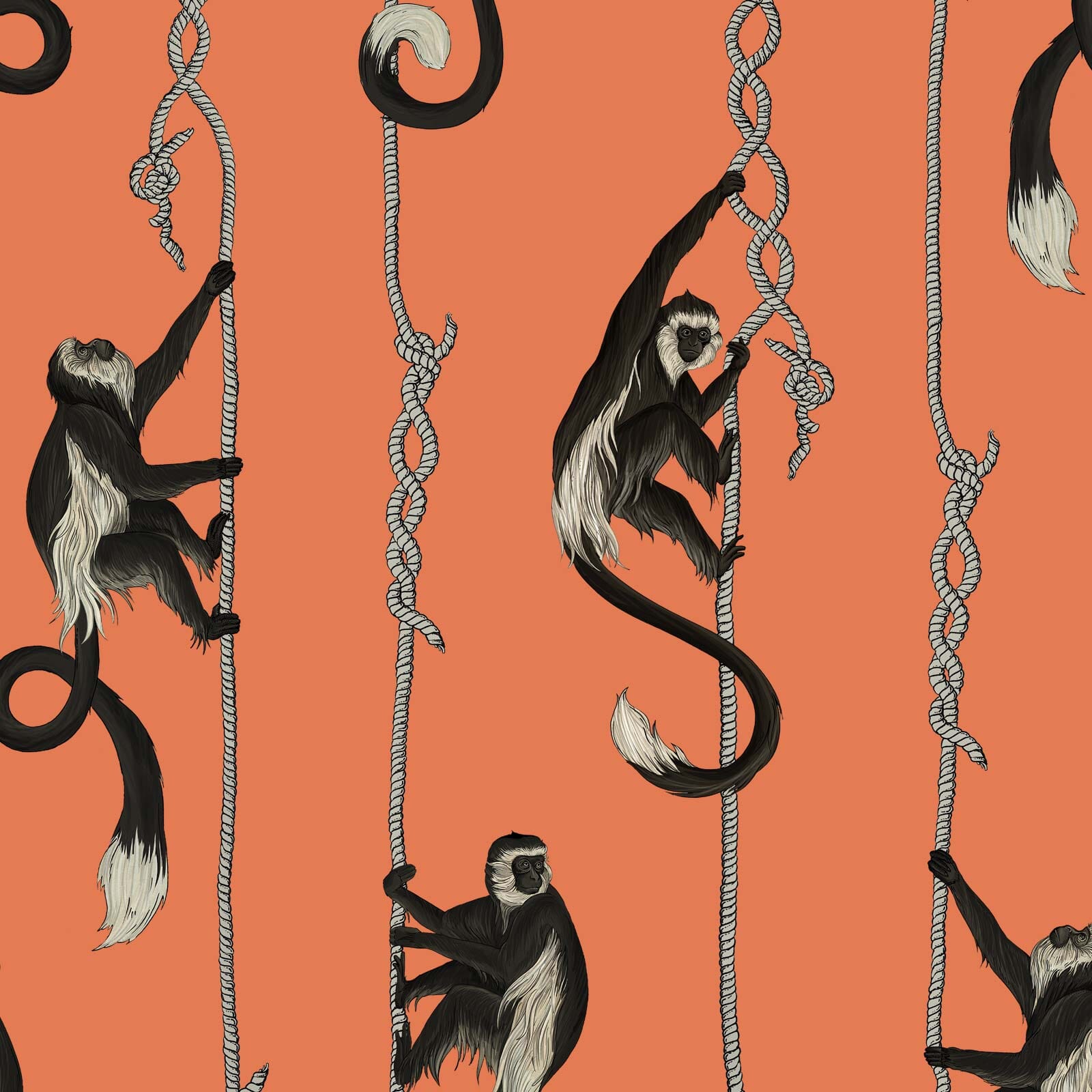 TROOP Wallpaper - Salamander Orange